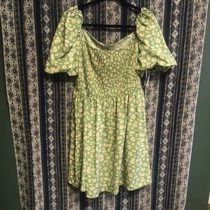 Daisy Print Dress